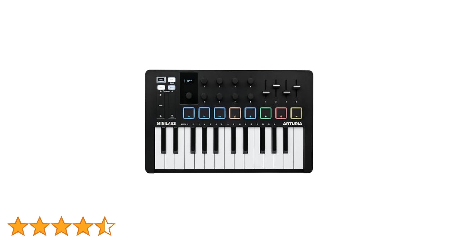 Amazon | Arturia - MiniLab 3 - Universal-MIDI-Controller für
